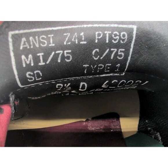 Red Wing 6605 Steel Toe Penny Loafers Size 9.5 D Dress Work Shoes Safety USA - Picture 10 of 11